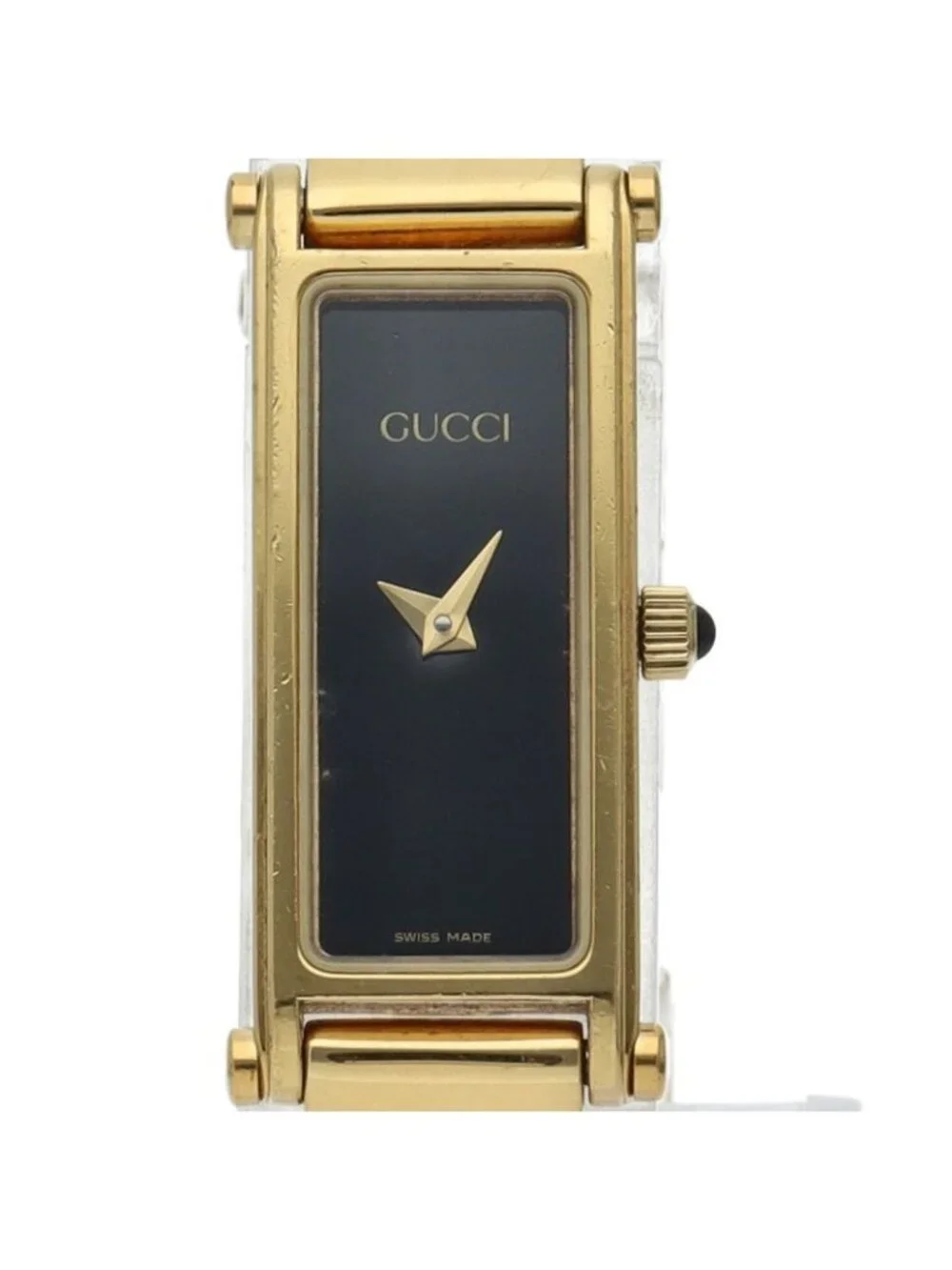Gucci Watch Black Silver